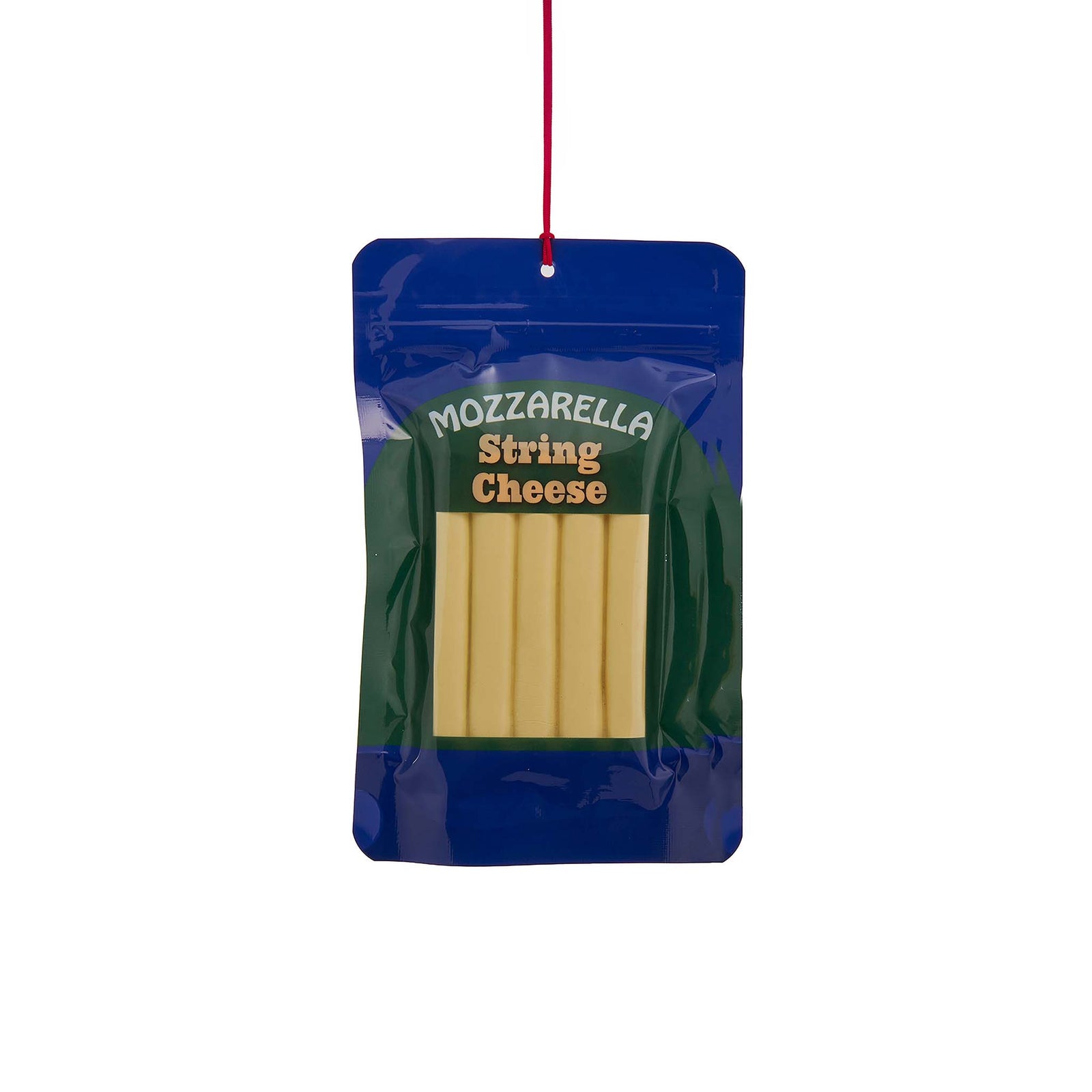 Mozzarella String Cheese Ornament