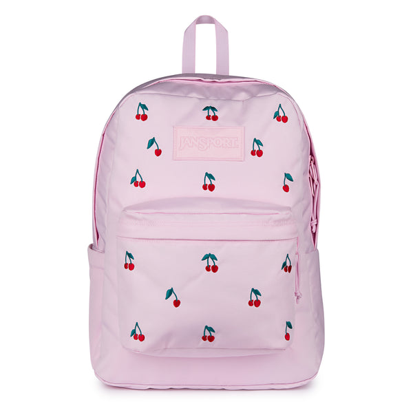 SuperBreak® Plus Backpack in Pink Ice Cherry Embroidery