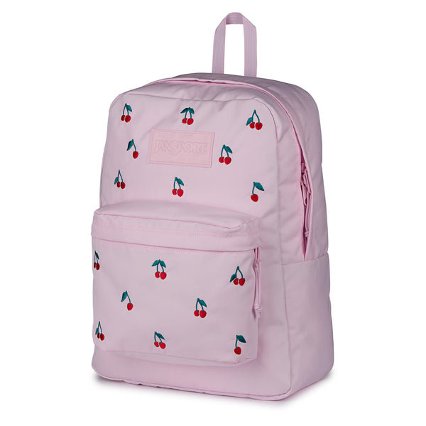 SuperBreak® Plus Backpack in Pink Ice Cherry Embroidery