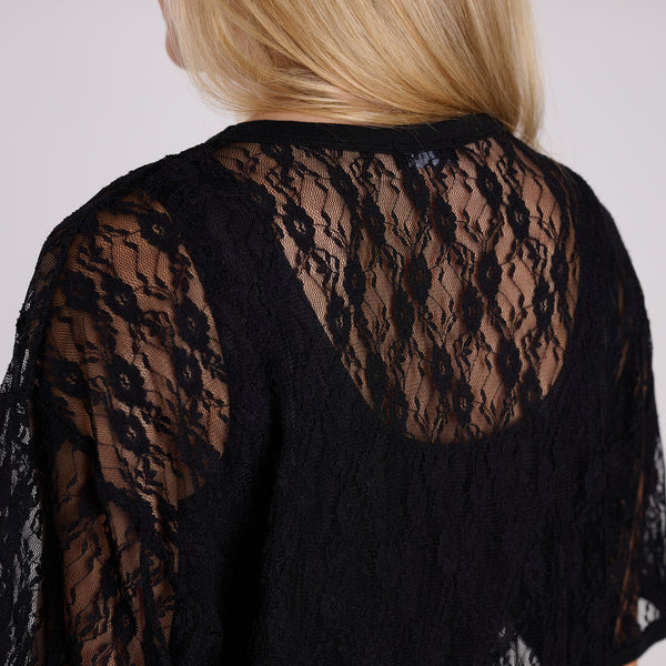 Lace Freebird Short Sleeve T-Shirt