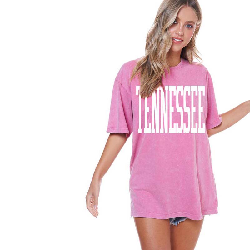 Tennessee Oversized Short Sleeve T-Shirt