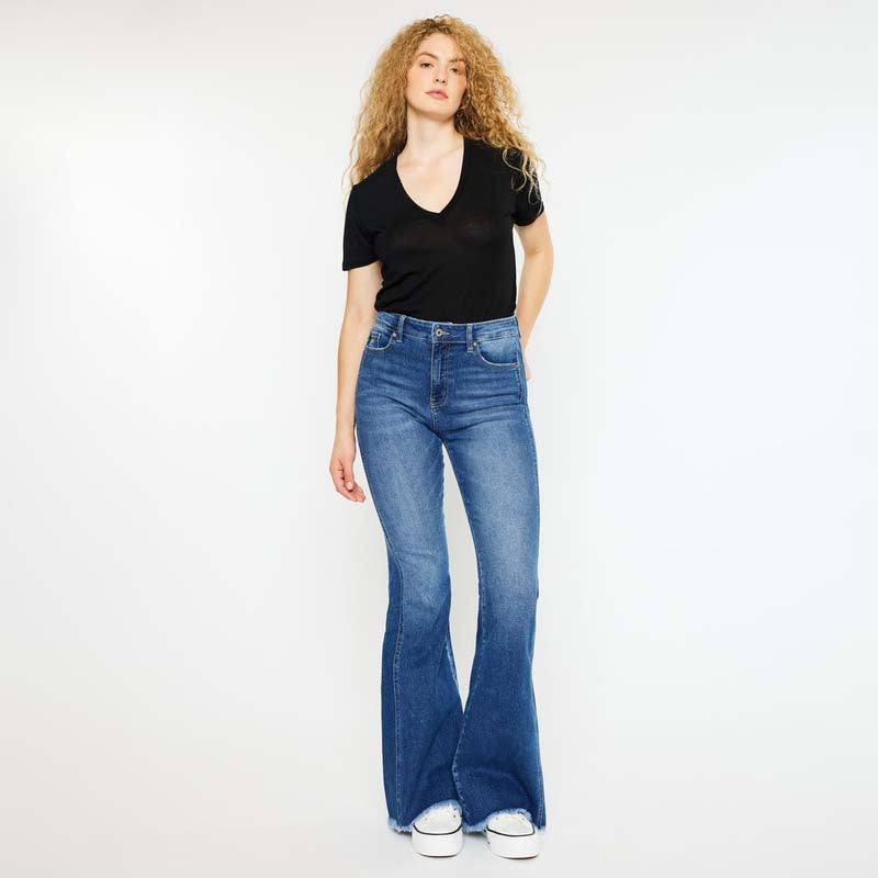 annika flare jeans