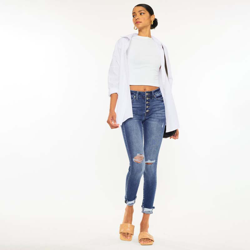 The Nora High Rise Skinny Jeans