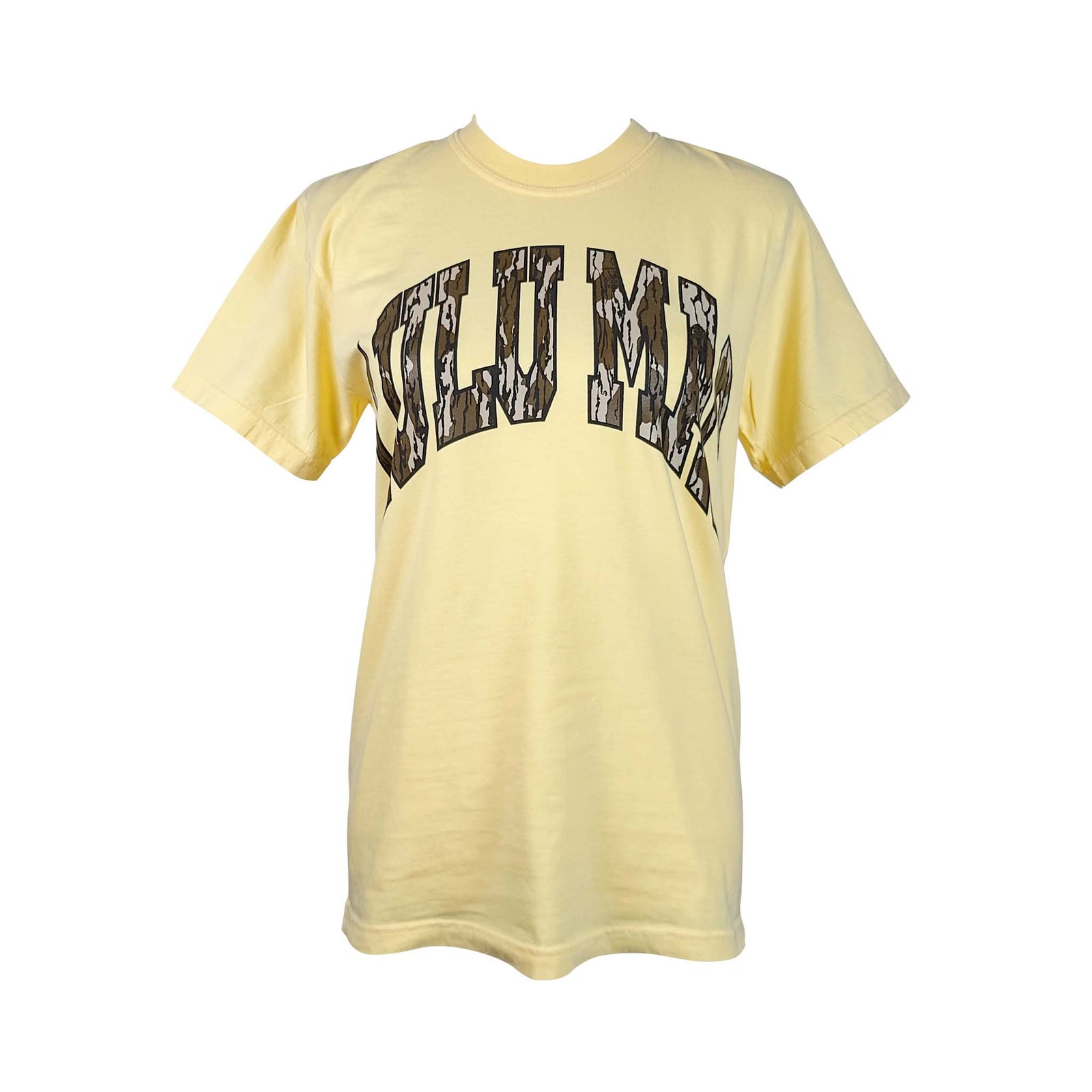 Youth Lulu Mac Short Sleeve T-Shirt in Butter and Camo