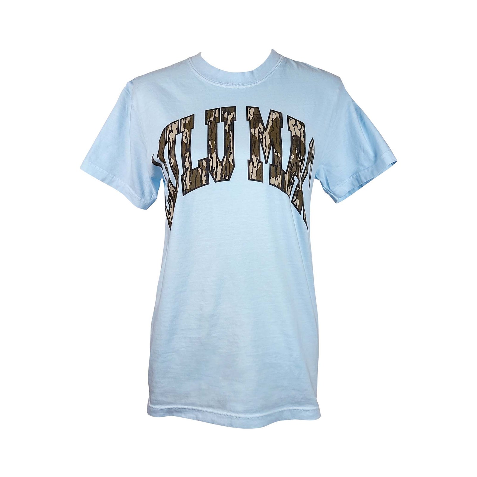 Youth Lulu Mac Short Sleeve T-Shirt in Chambray and Camo