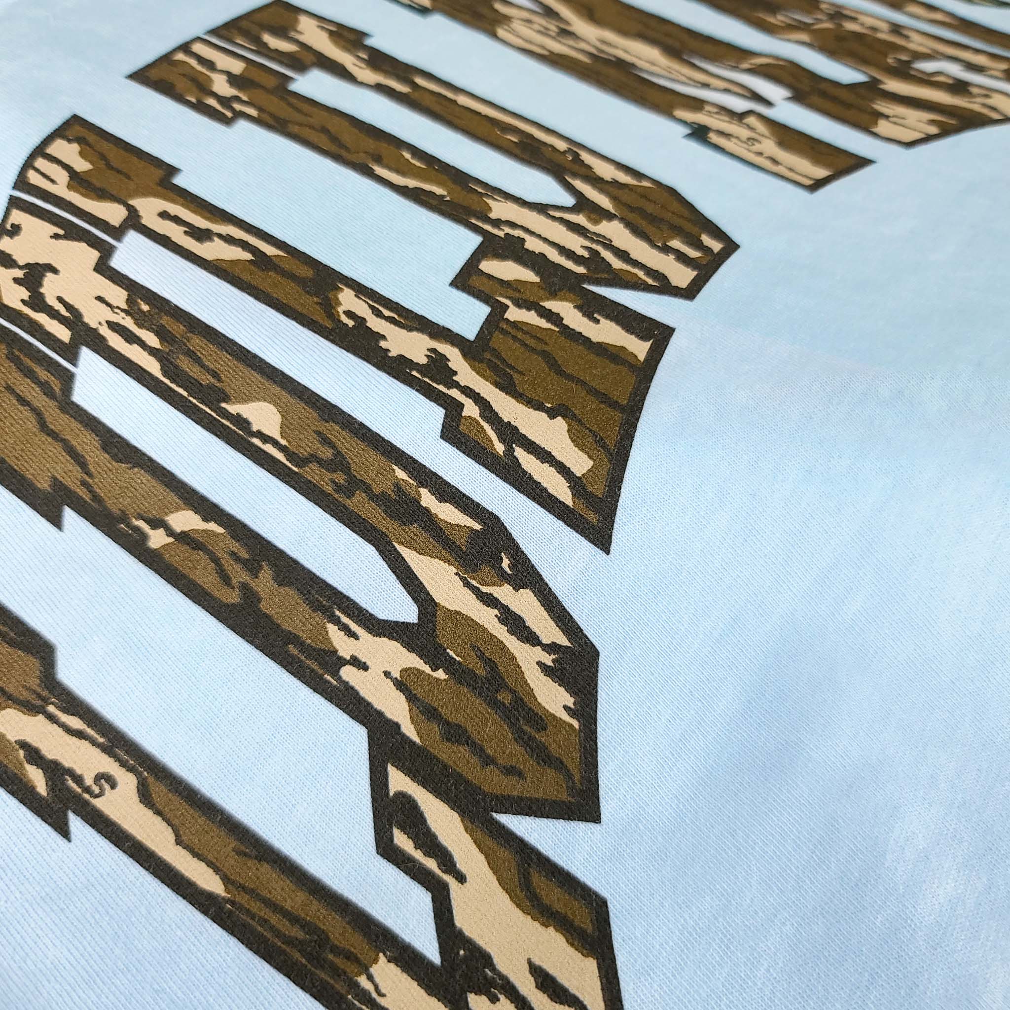 Youth Lulu Mac Short Sleeve T-Shirt Chambray and Camo