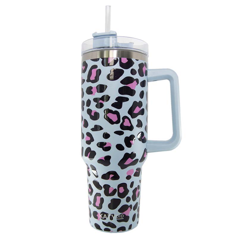 Pink Leopard 40oz Mega Mug