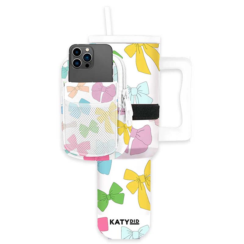 Colorful Bow Phone Bag