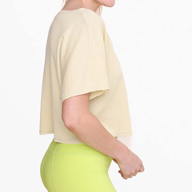 V-Neck Waffle Active Top