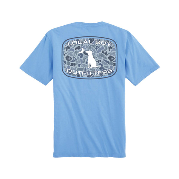 Youth Distressed Patch Short Sleeve T-Shirt