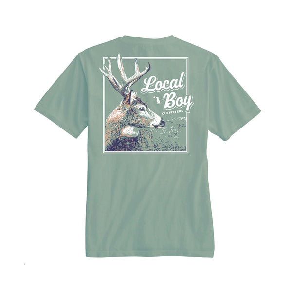 Youth Stag Profile Short Sleeve T-Shirt