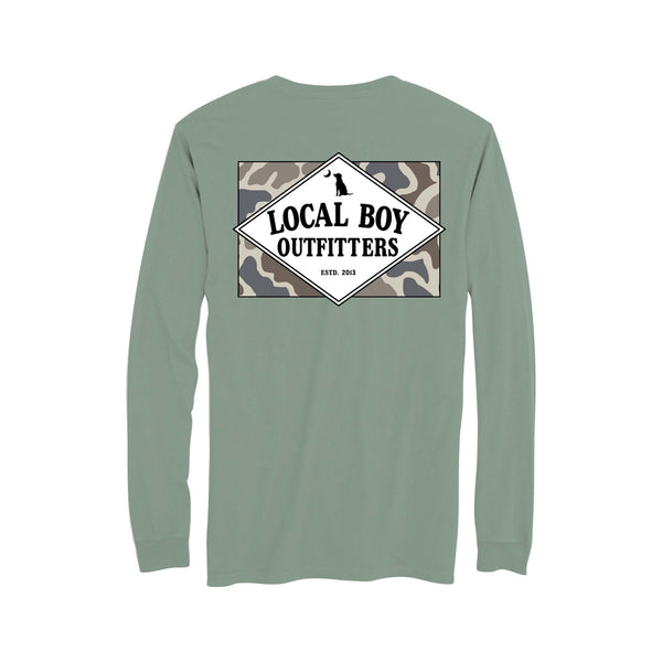 Youth Founders Long Sleeve T-Shirt in Bay