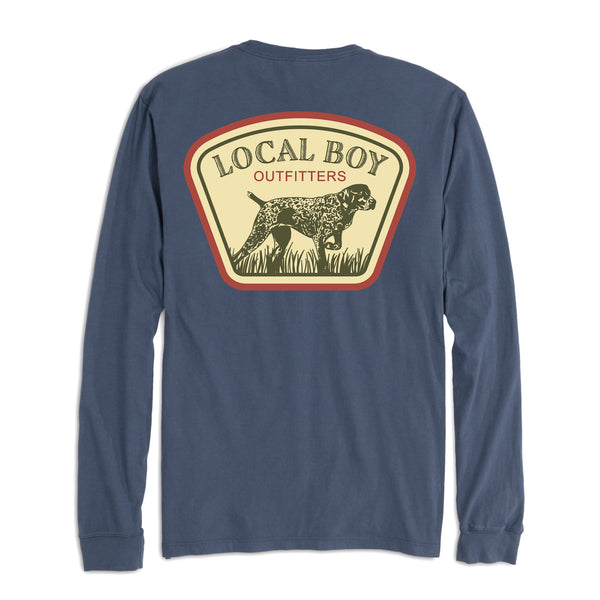 Youth Pointer Badge Long Sleeve T-Shirt