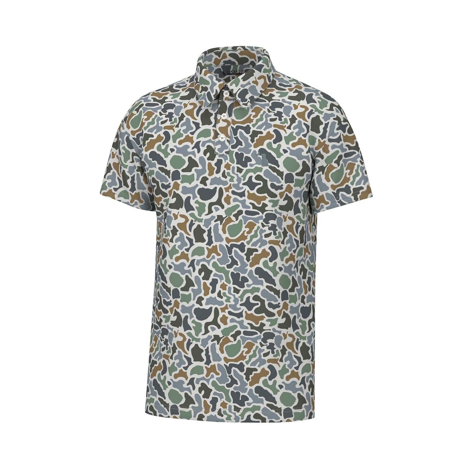 Youth Localflage Bluff Polo by Local Boy Outfitters
