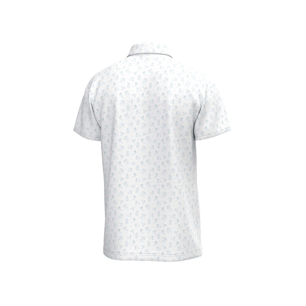 Local Boy Outfitters Youth Retrieve Polo in white