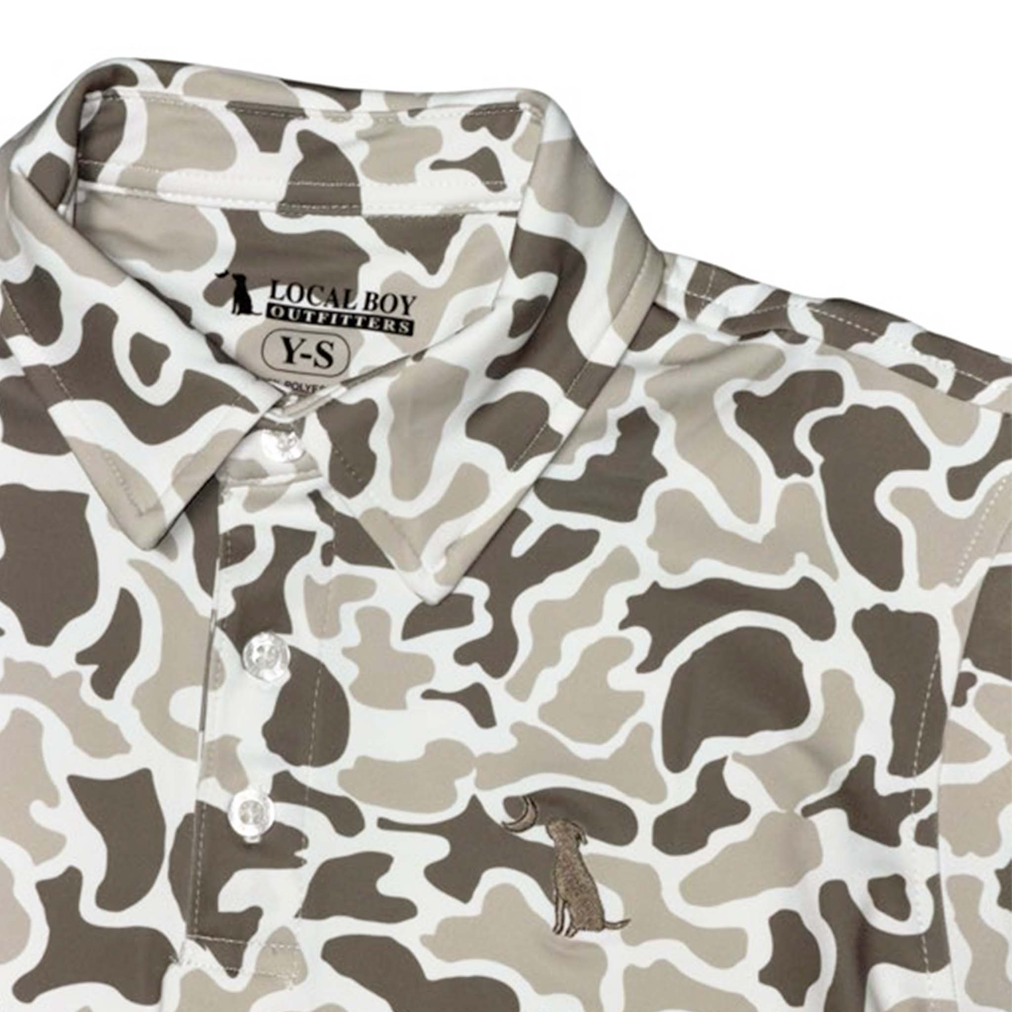 Youth Palmettoflage Polo