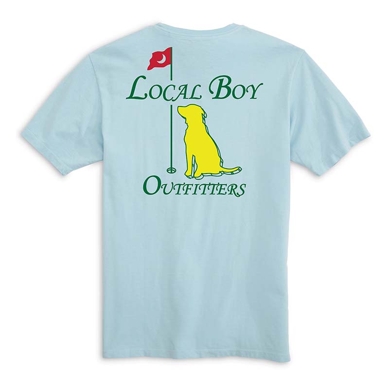 Tee Time Short Sleeve T-Shirt in Chambray