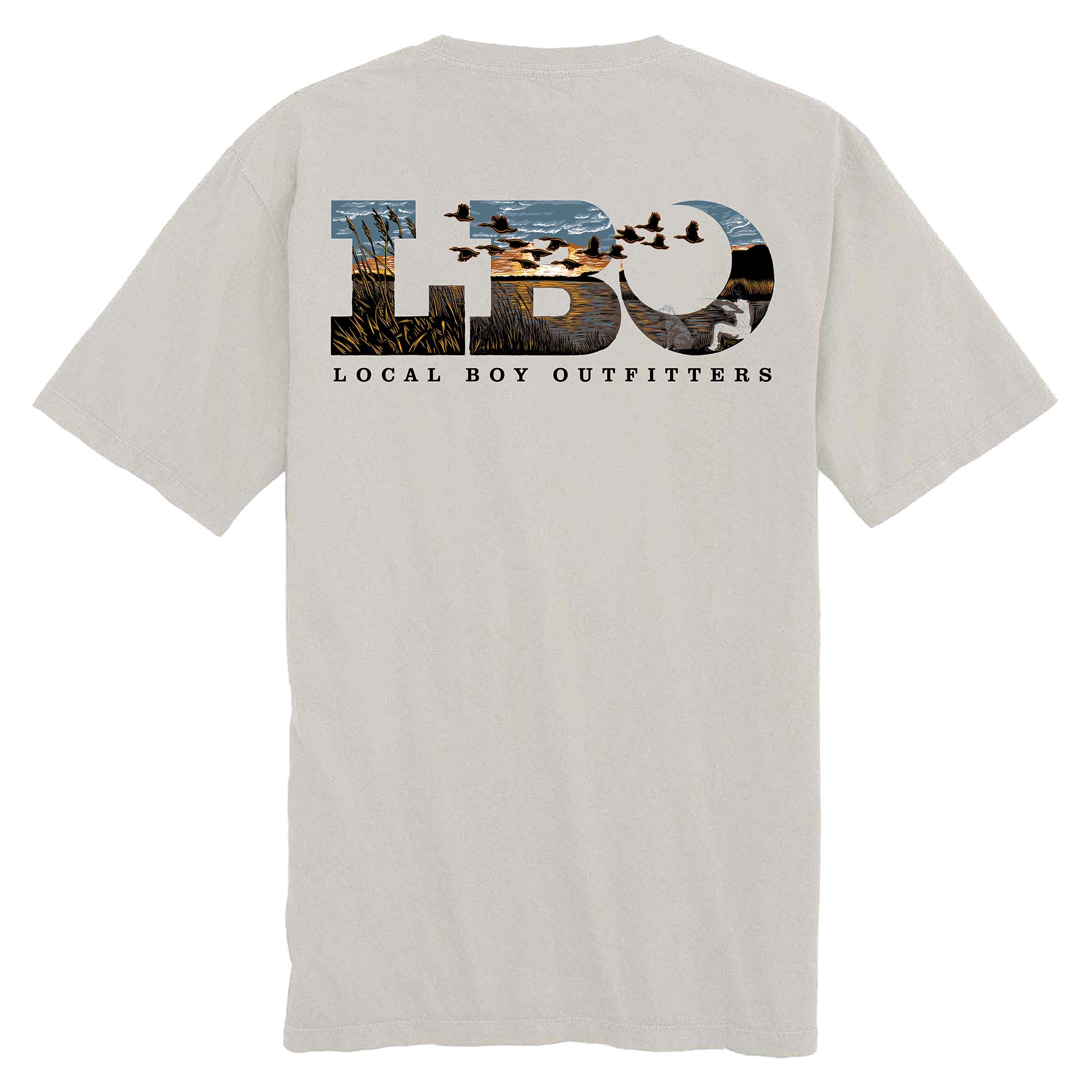 Marsh Scene Short Sleeve T-Shirt