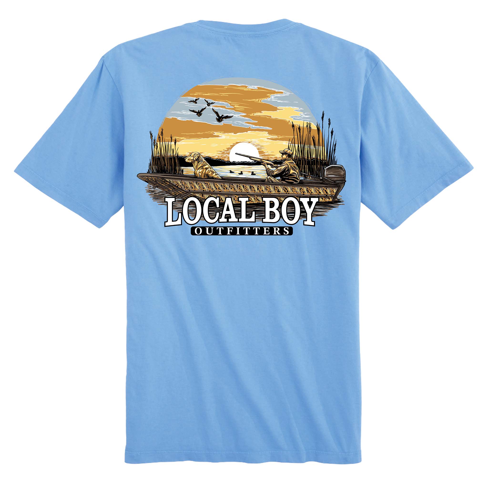 Local Boy Outfitters Sunset Hunt Short Sleeve T-Shirt | Palmetto Moon