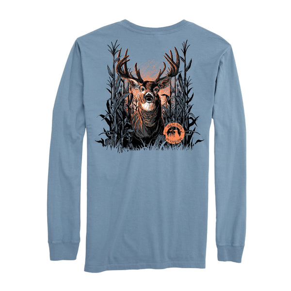 Buck Maze Long Sleeve T-Shirt