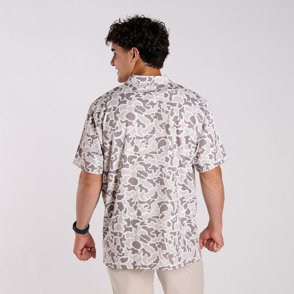 Dirty Myrtle Polo in Palmettoflage