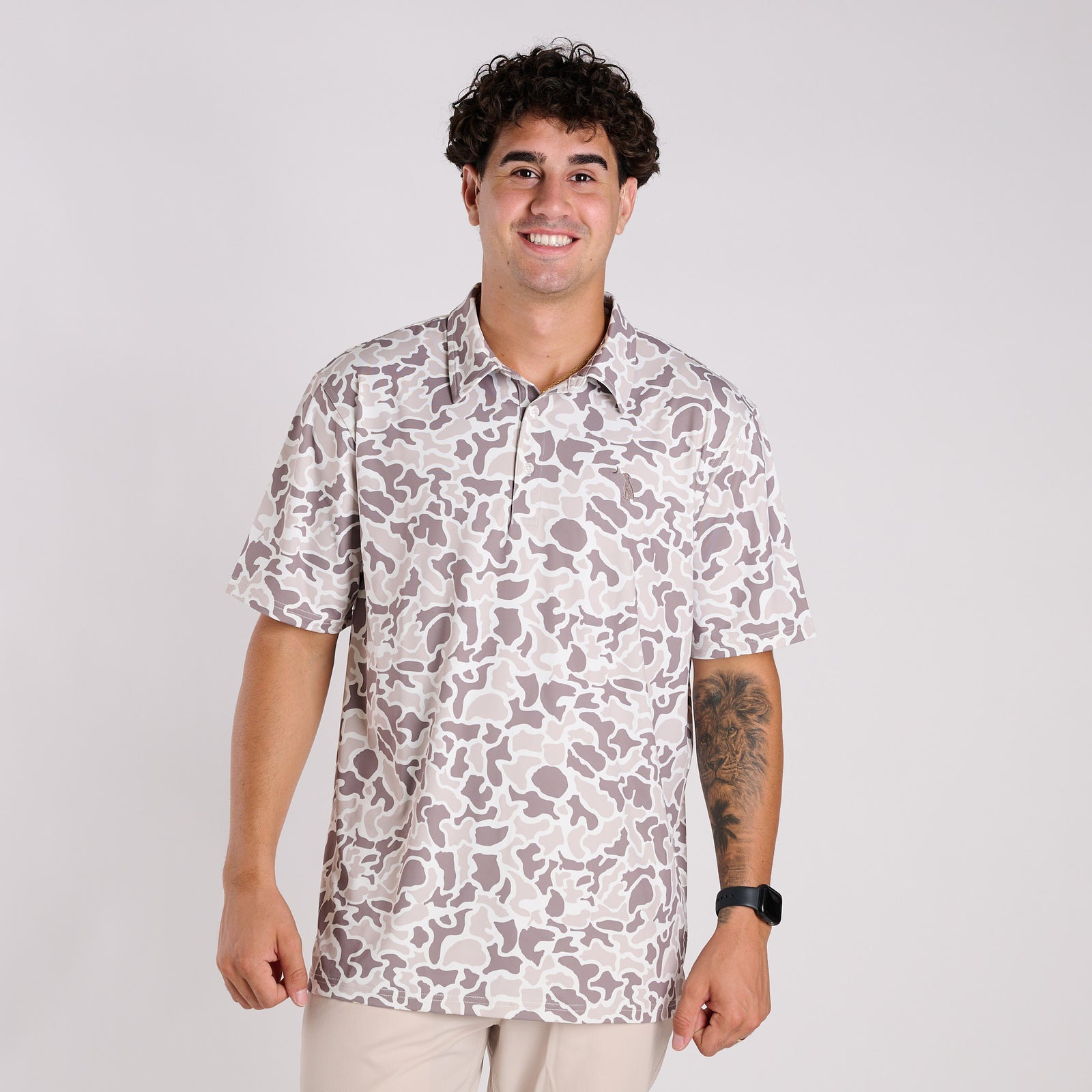 Dirty Myrtle Polo in Palmettoflage