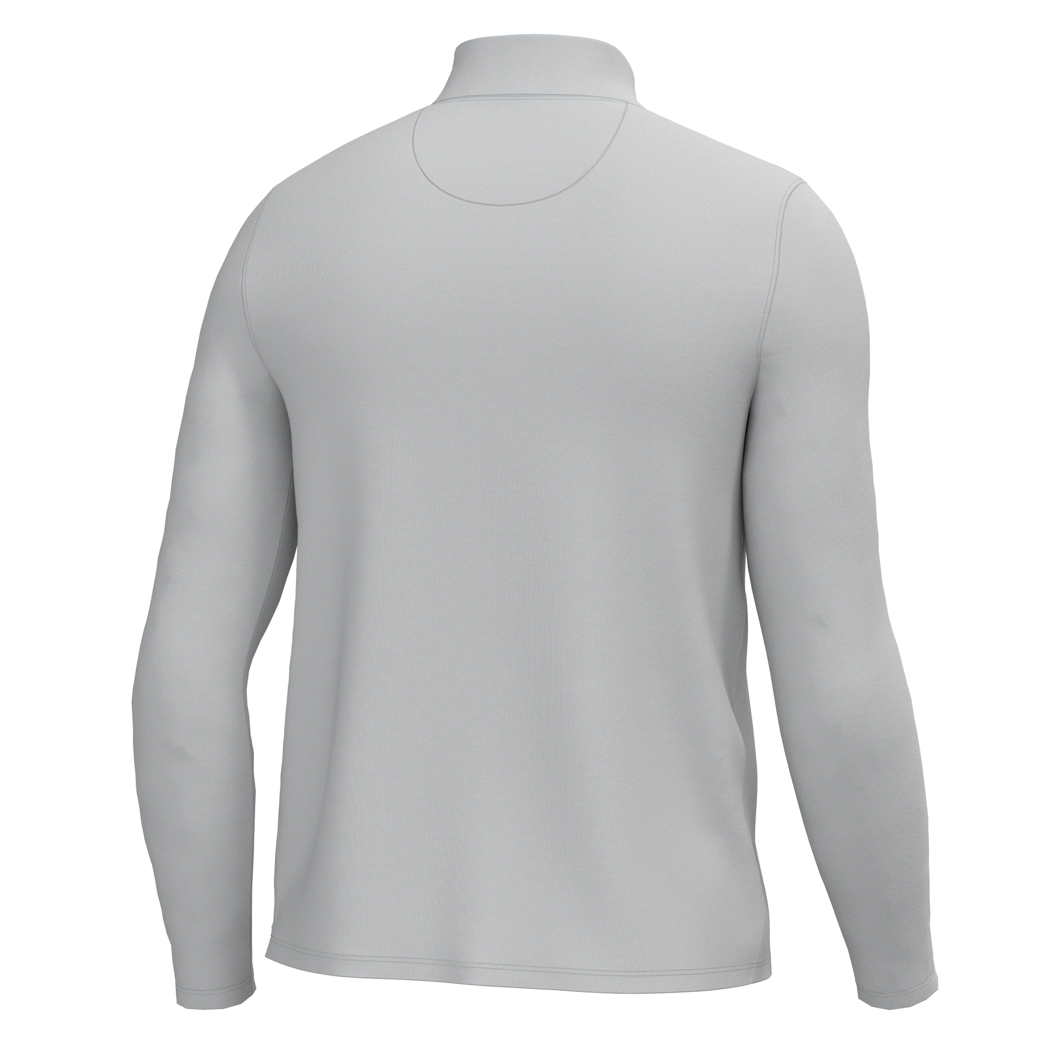 Bentley Quarter Zip Pullover Light Gray