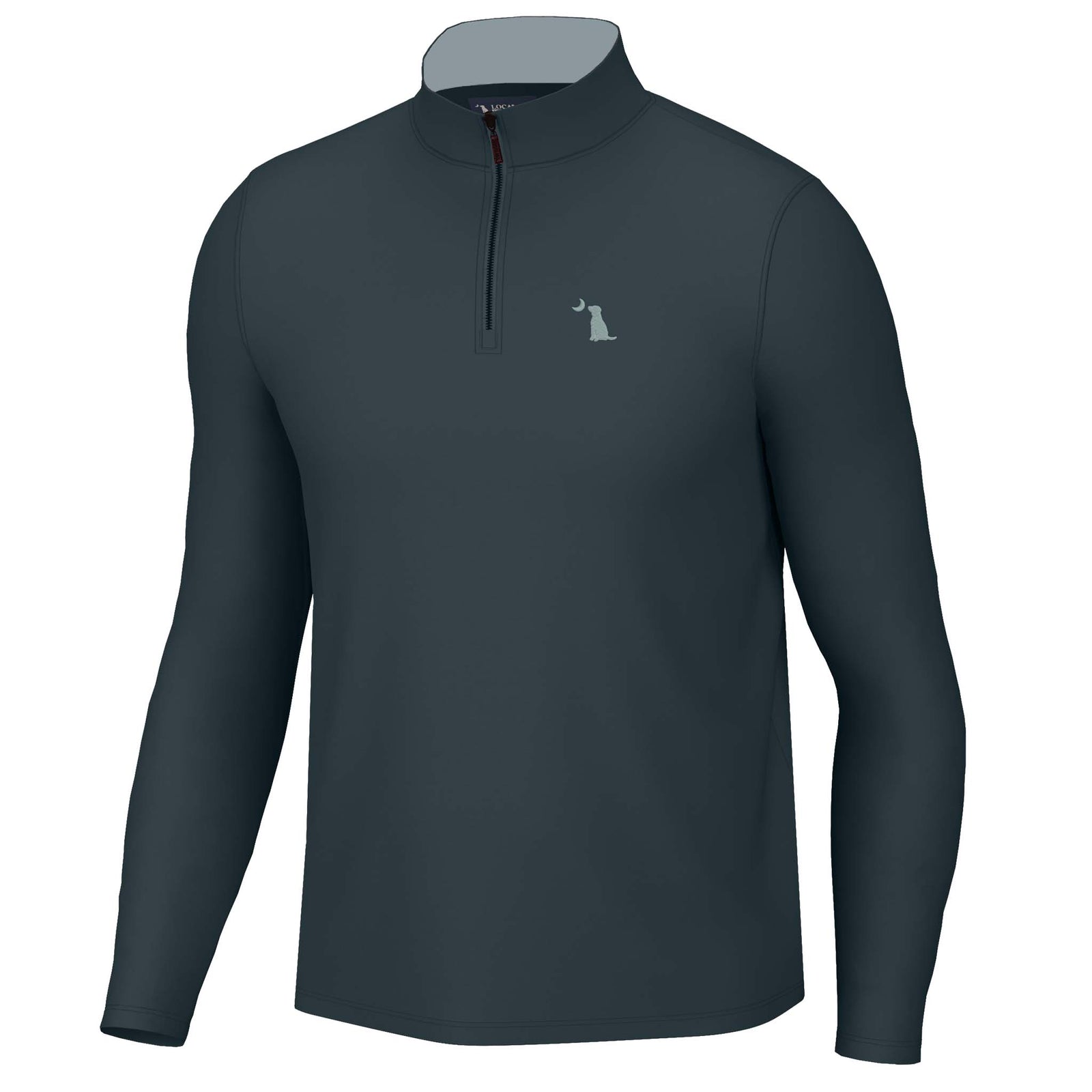 Navy quarter zip pullover