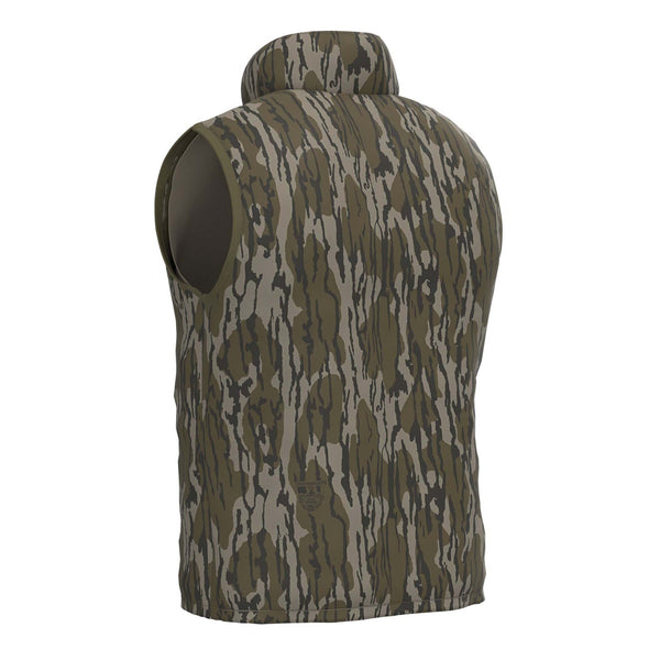 Reversible Duck Down Vest in Original Bottomland