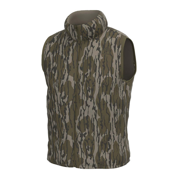 Reversible Duck Down Vest in Original Bottomland