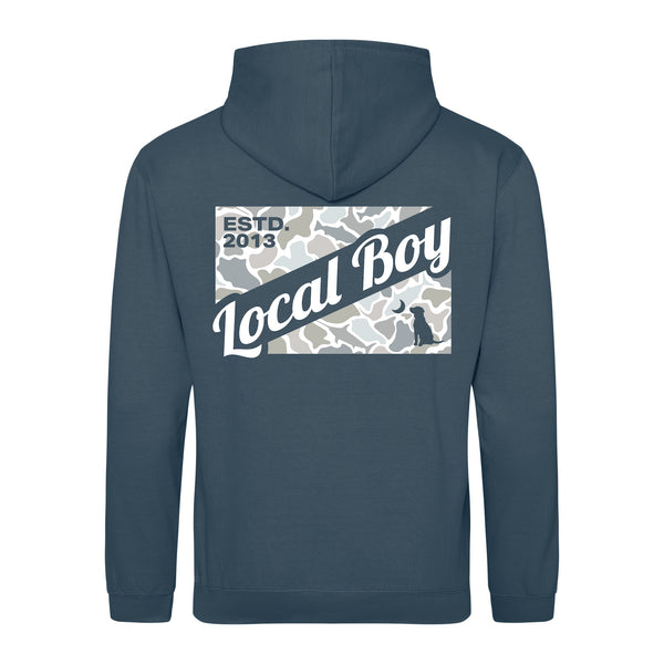 Saltwater Camo Flag Hoodie