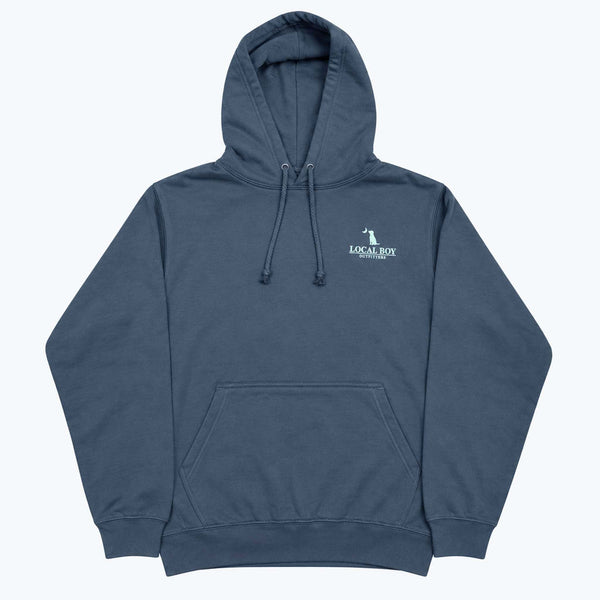Charleston Waterways Hoodie in Air Force Blue