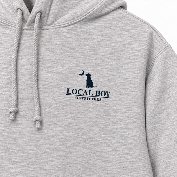 Charleston Waterways Hoodie in Ash