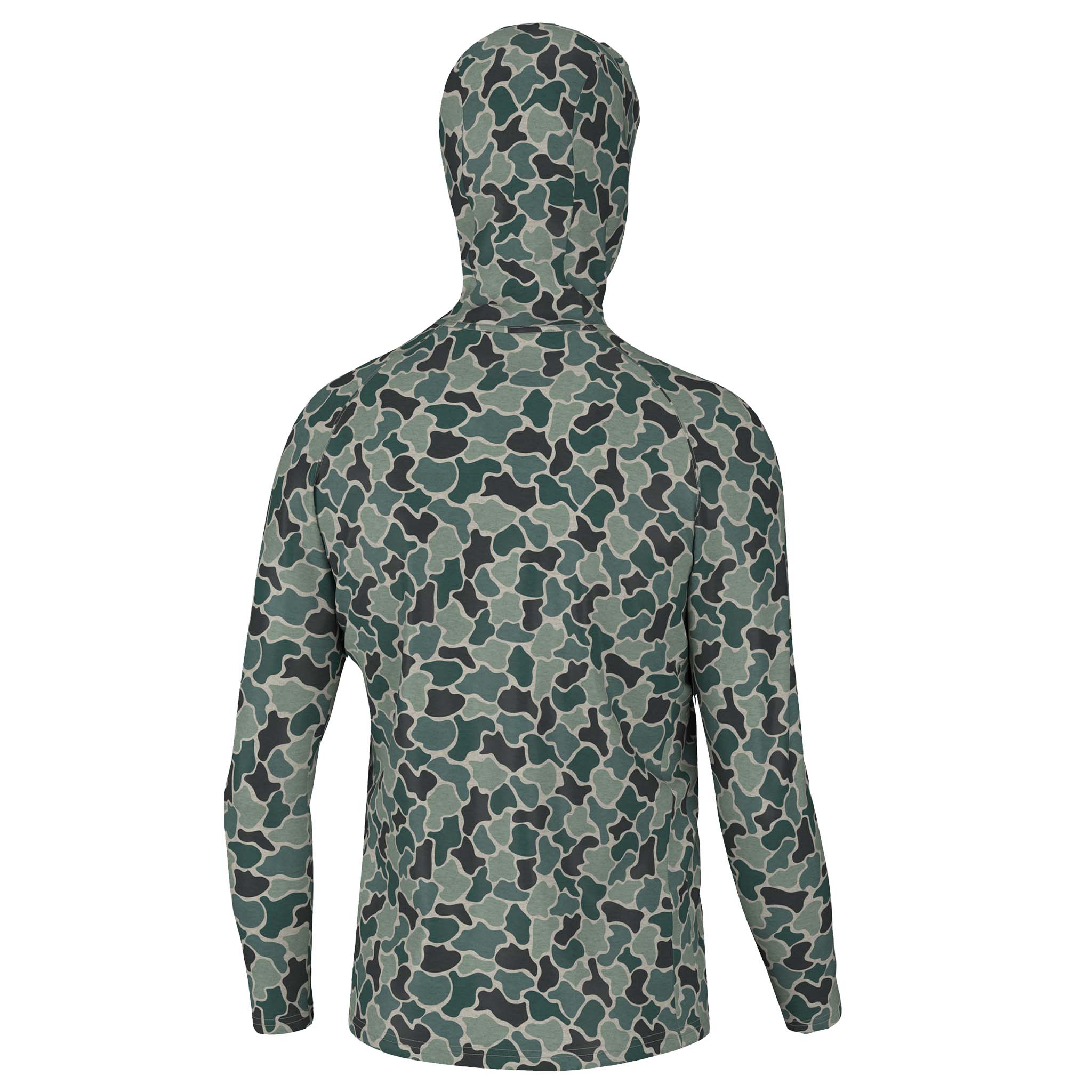 Heather Blend Hoodie Ravine Camo