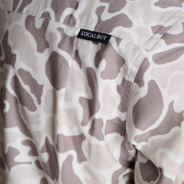 Palmettoflage Camo Button Down Shirt