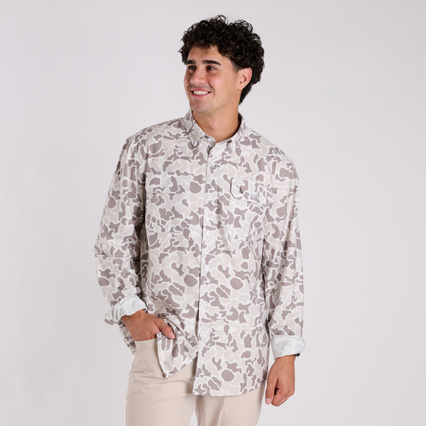 Palmettoflage Camo Button Down Shirt