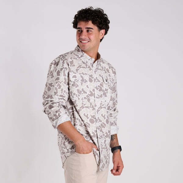 Palmettoflage Camo Button Down Shirt
