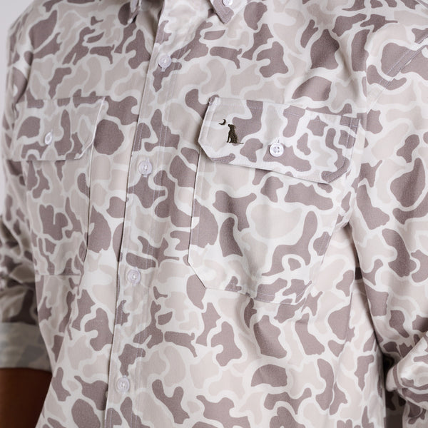 Palmettoflage Camo Button Down Shirt