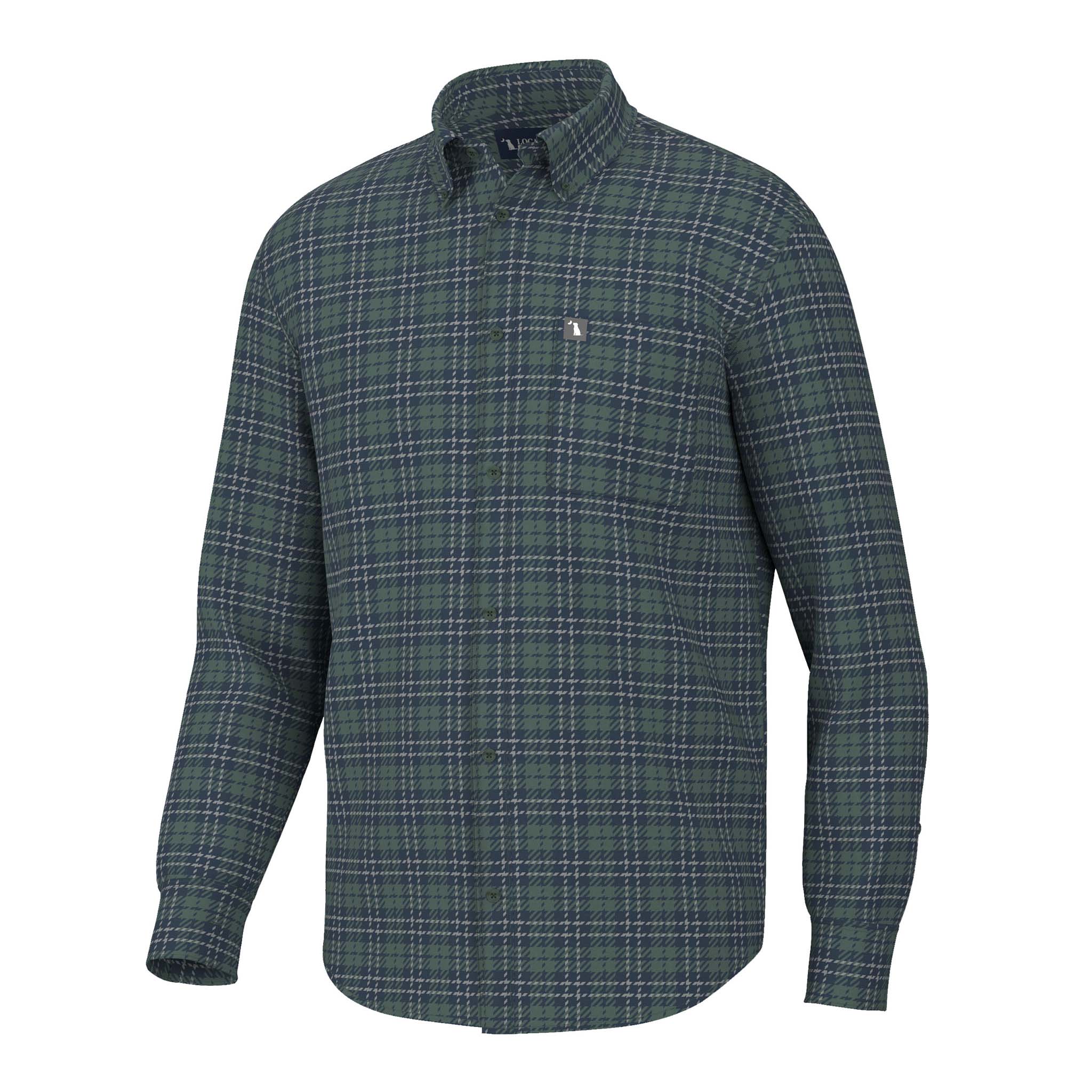 Hilton Plaid Stretch Flannel