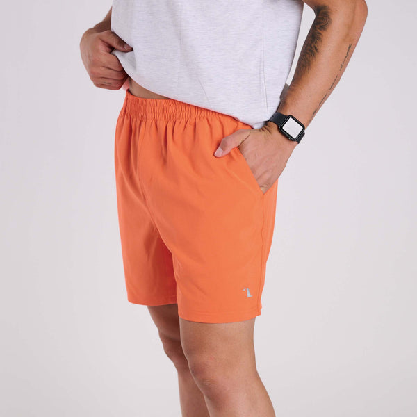Men's Volley Shorts in Bright Orange