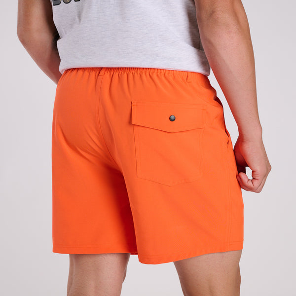 Men's Volley Shorts in Orange