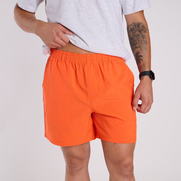 Men's Volley Shorts in Orange