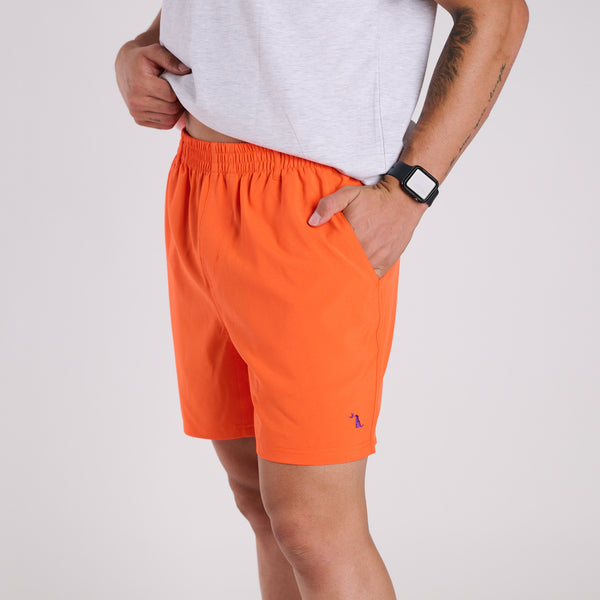 Men's Volley Shorts in Orange
