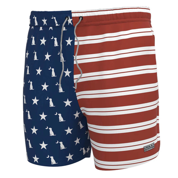 Bayview Swim Trunks in American Local