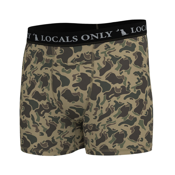 Men's Retro Camo Boxer Briefs