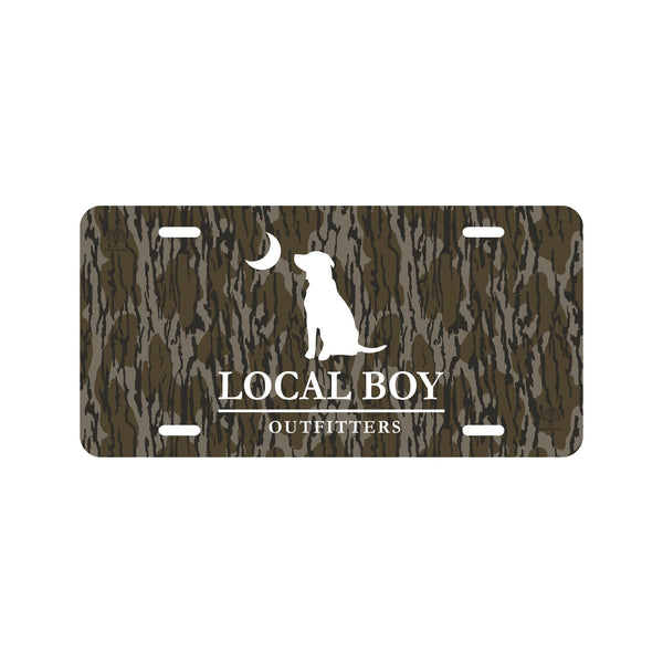 Original Bottomland Camo License Plate