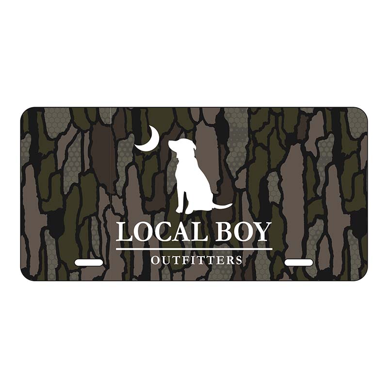 Local Boy Outfitters LBO Logo License Plate