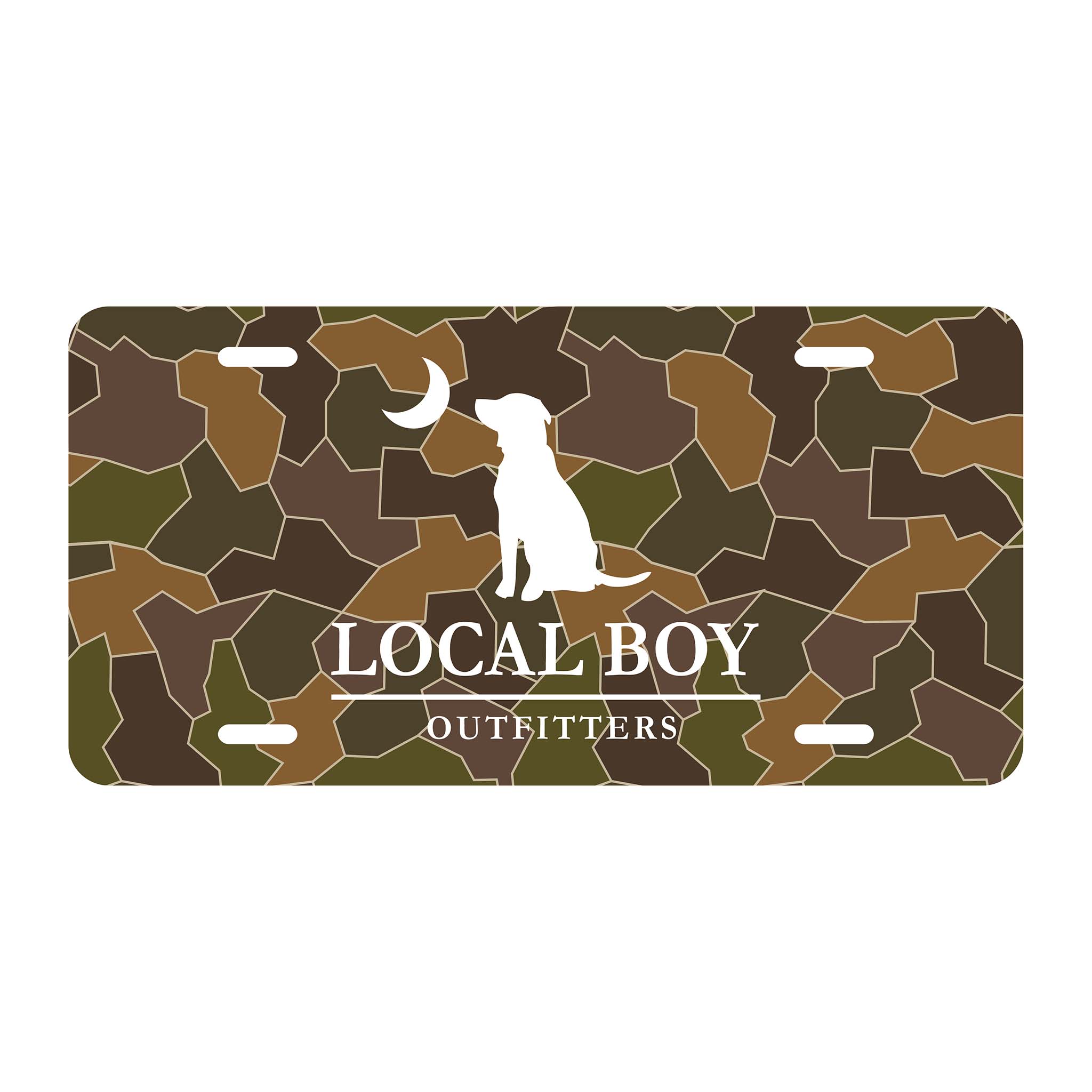 Local Boy Outfitters LBO Logo License Plate in Lowcountry Localflage ...