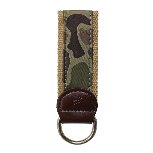 Brush Camo Ribbon Keychain
