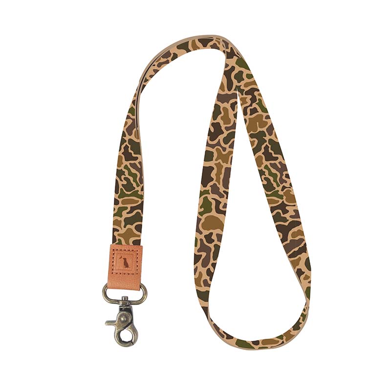 Local Boy Outfitters Old School Camo Lanyard Palmetto Moon